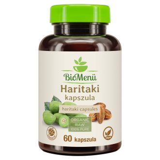 BioMenü organiczne kapsułki haritaki 60 szt. obraz produktu