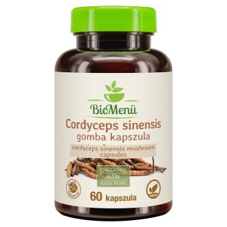 BioMenü ekologiczne kapsułki z grzybami cordyceps sinensis 60 szt. obraz produktu