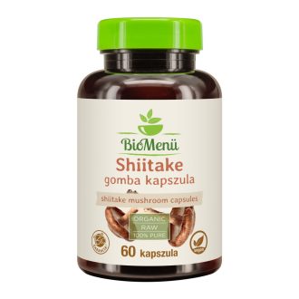 BioMenü kapsułki z bio shiitake 60 szt. obraz produktu
