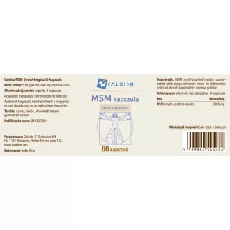 Caleido kapsułki z MSM 60 szt. obraz produktu