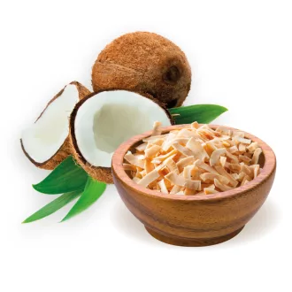 BioMenü organiczne chipsy kokosowe prażone 100 g obraz produktu