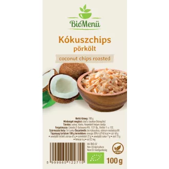 BioMenü organiczne chipsy kokosowe prażone 100 g obraz produktu