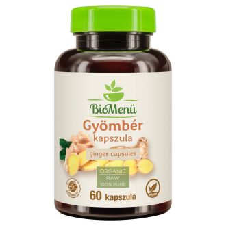 BioMenü bio kapsułki z imbirem 60 szt. obraz produktu