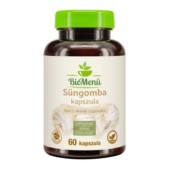BioMenü organiczne kapsułki z grzybami reishi 60 szt. obraz produktu