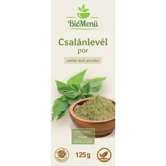BioMenü ekologiczne proszek z liści pokrzywy 125 g obraz produktu