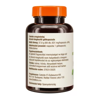 Caleido kapsułki żelowe z olejkiem eterycznym z oregano 60 szt. obraz produktu