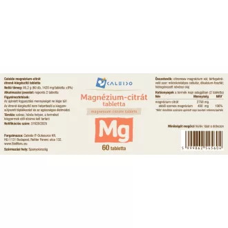 Caleido tabletki z cytrynianem magnezu 60 szt. obraz produktu