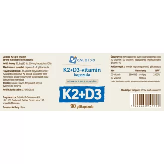 Caleido kapsułki żelowe z witaminą K2 + D3, 90 szt. obraz produktu