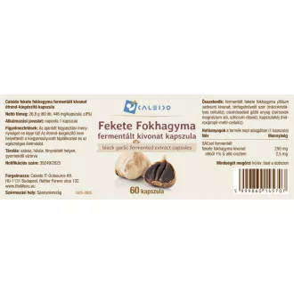 Caleido Czosnek czarny fermentowany wyciąg kapsułki 60 szt obraz produktu
