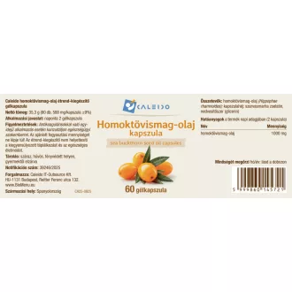 Caleido olej z nasion lnu zwyczajnego kapsułki żelowe 60 szt. obraz produktu