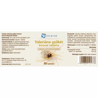Caleido Wyciąg z korzenia waleriany w tabletkach 60 szt obraz produktu