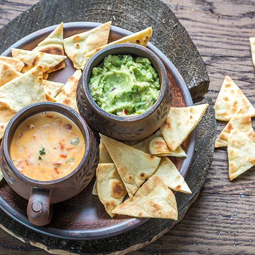 Proteinowe chipsy tortilla házilag
